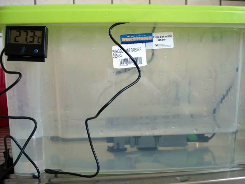 Inkubator Eigenbau